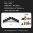 thumbnail image 4 of 2 Estante De Almacenamiento De Esquina Para Baño Y Jaboneras Modelo Gris, 4 of 4
