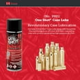 thumbnail image 2 of Hornady One Shot Spray Case Lube with DynaGlide Plus (5 fl Oz Aerosol), 2 of 7