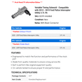 thumbnail image 2 of Variable Timing Solenoid - Compatible with 2013 - 2019 Ford Police Interceptor Utility 3.7L V6 2014 2015 2016 2017 2018, 2 of 2