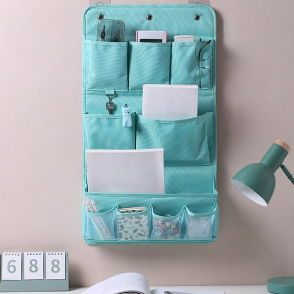 Dopebox Stackable and Nestable Storage Boxes Large Cube Storage Organizer Fabric Organizer Bins Closet Purse Organizers And Storage Purse Closet Organizers And Storage (Light Blue)