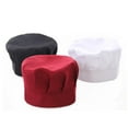 thumbnail image 5 of REACHISE Cotton Chef Hat Adjustable Bouffant Cap Washable Kitchen Waiter Cap (Red), 5 of 8