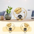 thumbnail image 3 of Bola de cristal moderna para manualidades, regalo de estatua de mesa de refracción de luz para amigos de la familia Likrtyny Para estrenar, 3 of 8