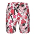 thumbnail image 3 of Fotbe Makeup Trajes de Baño Estampados para Hombre, Shorts de Verano de Secado Rápido, Ropa de Playa, Bañadores-XX-Large, 3 of 6