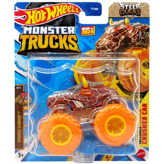 Hot Wheels Stripes Earned Steer Clear Diecast Car