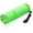 Green, variant on 9 LED Glow in The Dark Flashlights, Rubber Coated Small Flashlights with Straps, Portable Handy Mini Flashlight for Camping, Hiking, Indoor, Assorted Colors (Yellow)