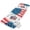 Beige, variant on Front Door Mat 15.7"x23.6", Year American Anniversary Flag Non Slip Backing & Low Profile Doormats, Absorbent Muddy Dirt Trapper Door Mats for Front Back Door Entryway All-Weather Vintage USA Flag