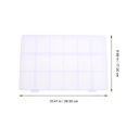 thumbnail image 2 of 2pcs Jewelry Box Organizador Divider Recipiente Container Caso de almacenamiento de engranaje de pesca desmontable HOMEMAXS 14125582-MX, 2 of 6
