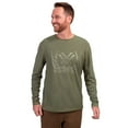 thumbnail image 3 of VORTEX Adult Male Full-Tine Performance Grid T-Shirt, Color: Deep Lichen, Size: 2XL, 3 of 5