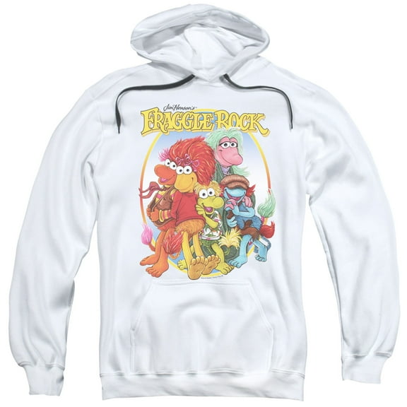 Fraggle Rock - Group Hug - Pull-Over Hoodie - Small
