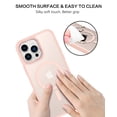 thumbnail image 2 of BENTOBEN iPhone 13 Pro Max Case Compatible with Mag-Safe, 6.7" Tpu Magnetic Car Mount Support, Anti-Fingerprint Shockproof Protective Cover for iPhone 13 Pro Max 6.7 inch, Pink, 2 of 7