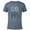 Navy Heather, variant on Disney Haunted Mansion Official Live-Action Movie H.M. Logo - Short Sleeve Blended T-Shirt for Adults - Customized-Dark Heather