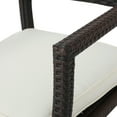 thumbnail image 6 of Rhode Island Dining Chair,With High-quality Wicker and A Cushioning Waterproof Fabric Seat Cushion,Stylish and Comfortable,Lightweight and Durable,Modern Design,Suitable for Any Type of Courtyard, 6 of 13
