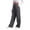 Dark Gray, variant on HAJWOH Baggy Wide Leg Sweatpants for Women Fleece High Waist Joggers with Pockets Lightweight Comfy Drawstring Sweat Pants