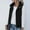 Black, variant on RYDCOT Women's Fleece Vest Sleeveless Casual Fuzzy Fleece Jacket Women Full Zip Waistcoat Outerwear Vest with Pocket Spring Fall Jackets