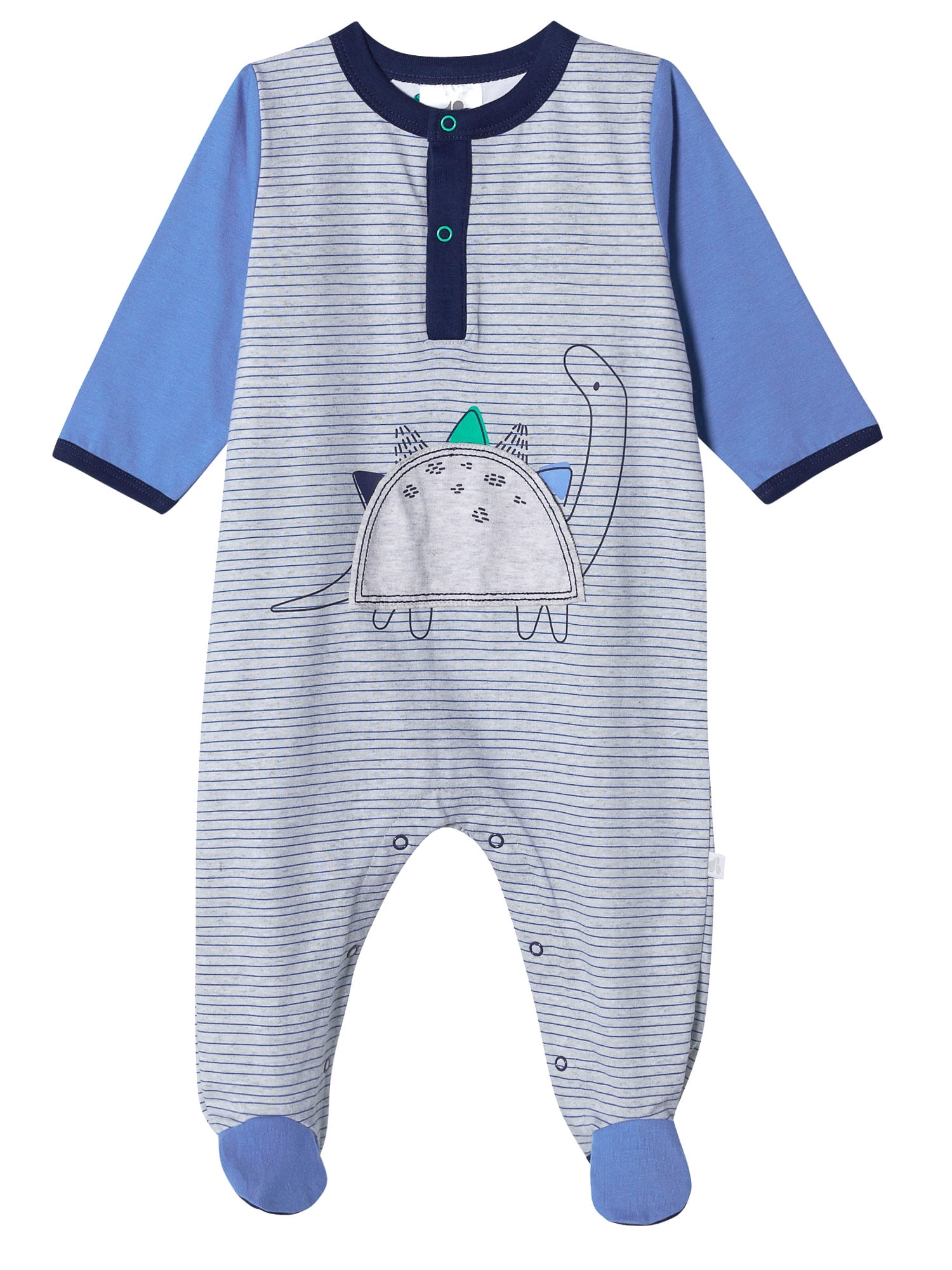 Just Born® Just Born® Organic Baby Boy Sleep 'N Play Pajama Walmart
