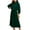 Green, variant on Gown Dresses for Women Formal Women's Casual Round Neck Solid Tie Long Sleeve Swing Dress Long Sleeve Round Neck Midi Calf Dresses