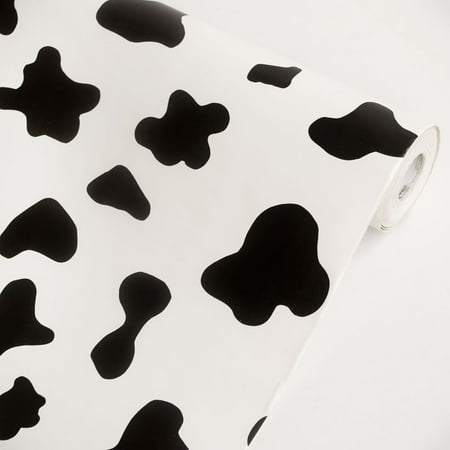 - Animal Cow - Vinyl Self-Adhesive Wallpaper Prepasted Wall Decor (Roll)