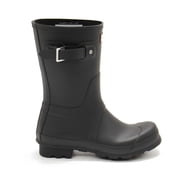 Hunter Men's Original Short Rain Boot, Black,7 M US