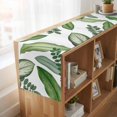 thumbnail image 6 of Table Runners 90 Inches Long Dress Scarves, Green Leaves Farmhouse Coffee/Dining/Kitchen Table Runner for Living Room, Tropical Summer Botanical Watercolor Elegant Leaf 13x90 Inch, 6 of 9
