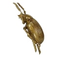 thumbnail image 3 of Ebros Large Gold Leaf Resin Scarab Dung Beetle Wall Sculpture Or Table Decor, 3 of 9