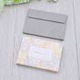 thumbnail image 3 of EeaseCA 12PCS Gilding Fodable Thank You Set Greeting Set including 6 Envelopes 6 Cards - Medium Blue Yellow Plant, 3 of 7