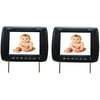Xovision Universal Replacement Headrest With 9.4" Monitor, GX9194 Black