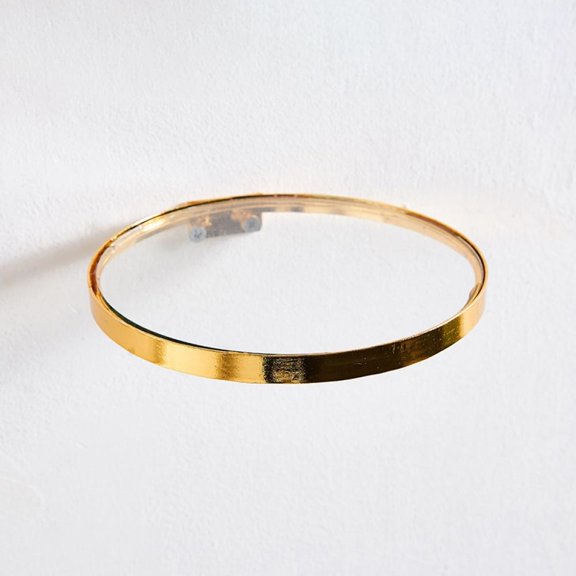 Prettyui Round Glass Wall Hanging Wall Wrought Iron Wall Hanging Coffee Shop Wall Hanging Modern Style Suitable For Coffee Shop Bookstore