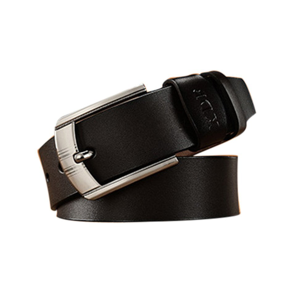 Mens Casual Classic Pin Buckle Durable Belt Stretch 