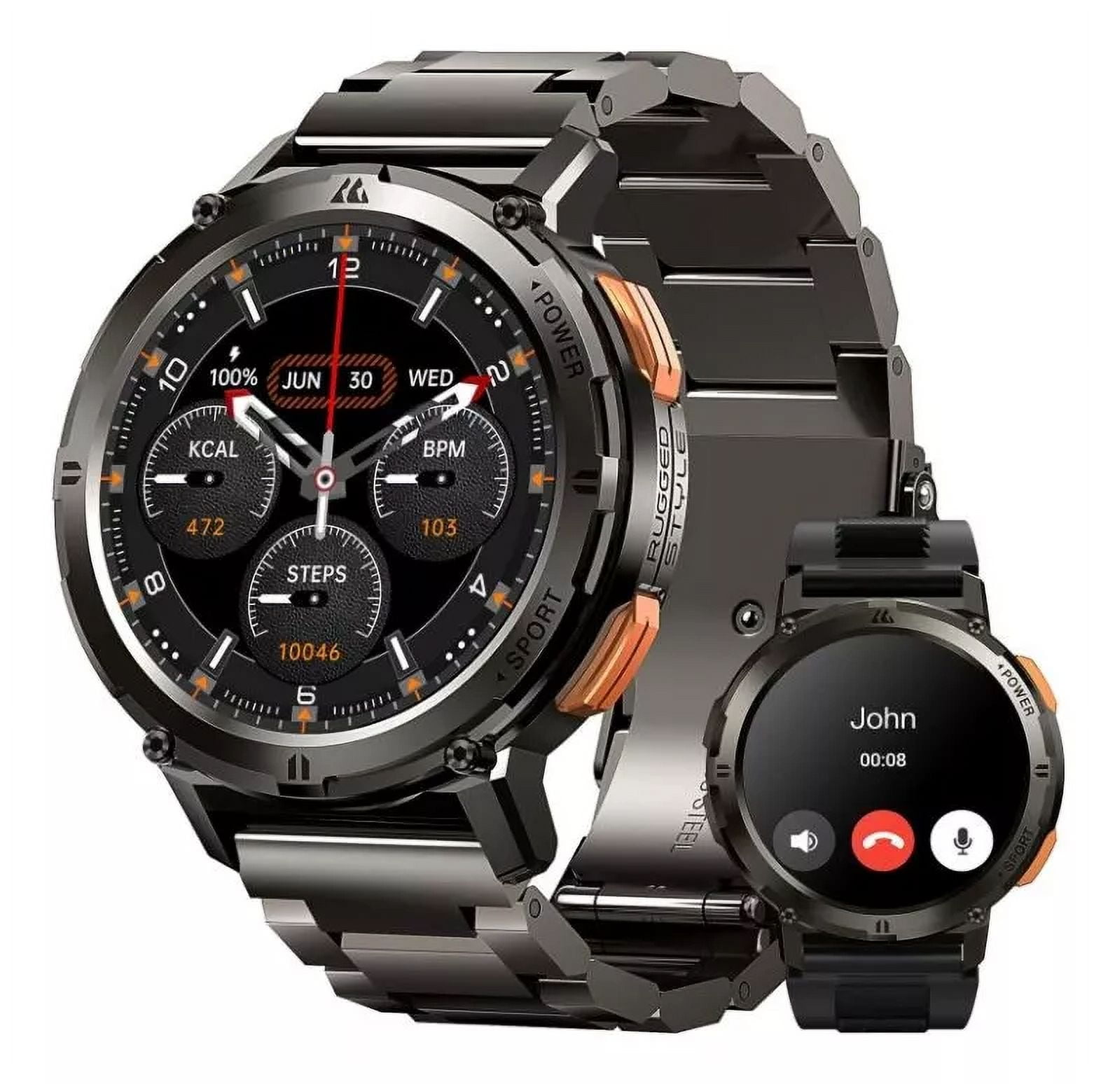 Reloj Inteligente Bluetooth Call Para Hombre Con Gps | Walmart en línea