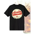 thumbnail image 2 of Dr. Pepper T-Shirt Men's Bottle Cap Graphic Print Design Adult Novelty Tee, 2 of 5