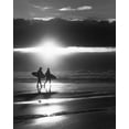 thumbnail image 2 of Paul, Martin 20x24 White Modern Wood Framed Museum Art Print Titled - Lets Surf Until the Sun Goes Down, 2 of 4