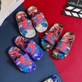 thumbnail image 4 of Cartoon Anime Toddler Slippers Superhero Pattern Open Toe Sandals For Boys And Girls, 4 of 5