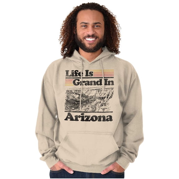 Arizona AZ Vintage Grand Canyon State Hoodie Sweatshirt Women Men Brisco Brands 2X