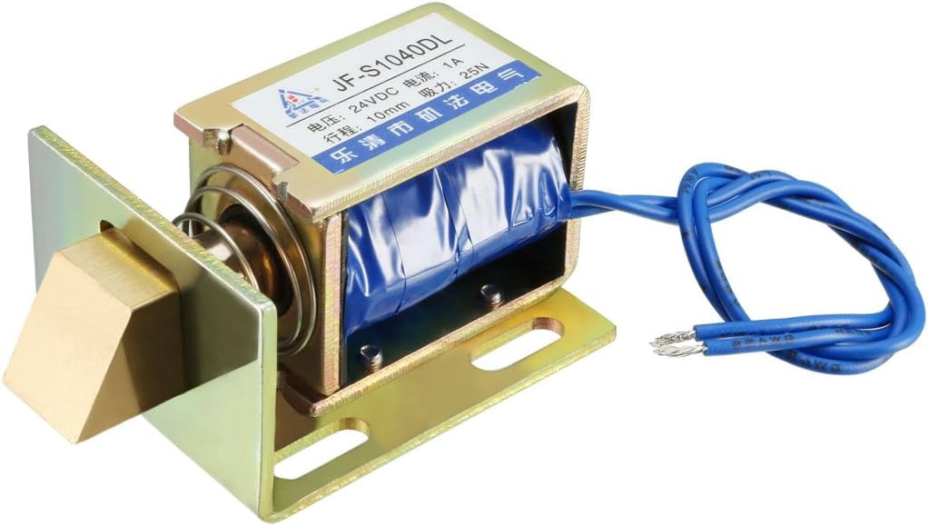 Bettomshin 1Pcs DC 24V 0.4A 25N Pull Type Solenoid - View #9
