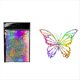 thumbnail image 1 of 100 Pegatinas de Mariposas con Purpurina Holográfica, Calcomanías Decorativas Transparentes Impermeables de Mariposas Vintage, 1 of 5