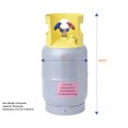 thumbnail image 4 of Flame King Refrigerant Recovery Empty Propane Tank, DOT, Propane Cylinder, 30lbs, 9.1"x18.52", 1 Ct, 4 of 5