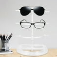 thumbnail image 2 of FRCOLOR FRCOLOR 4Pcs 3 Tier Eyeglasses Stand Sunglasses Rack Display Stand Glasses Holder, 2 of 8