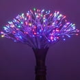 thumbnail image 5 of Wintergreen Lighting Starburst Lighted Branches, 24", Silver with 200 Multicolor LED Twinkle Lights, Fully Shapeable, Plug-In, 5 of 5