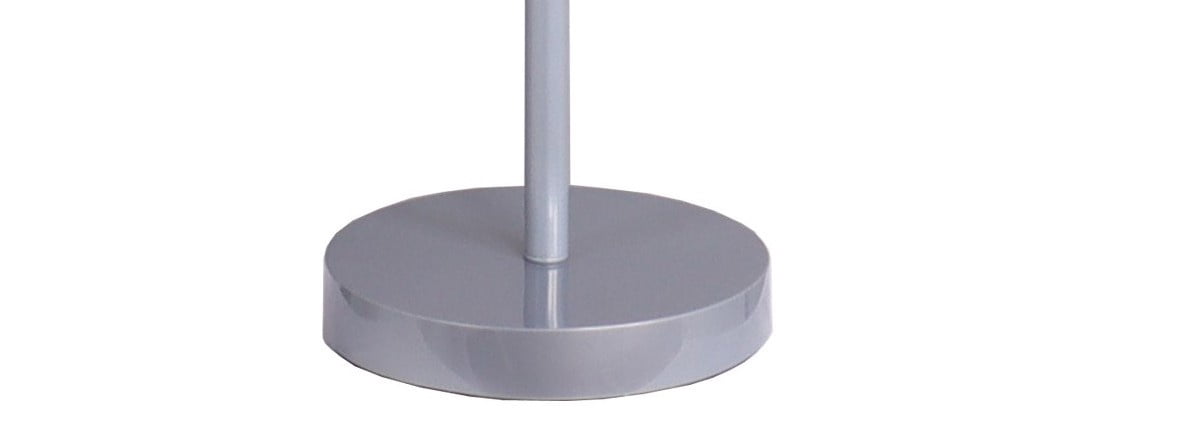 Mainstays Multi-Color 5 Light Floor Lamp with Silver Finish