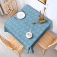 thumbnail image 2 of 42x42 Inch Waterproof Square Tablecloth, Thickened Polyester Table Cover for Dining & Parties, Floral Print, 2 of 6