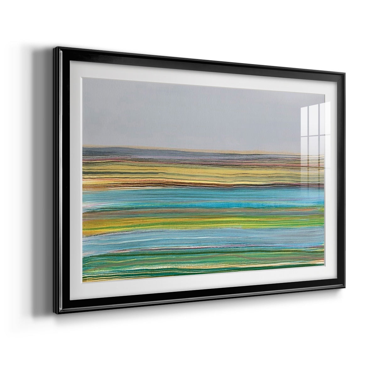Parallel Striae I Premium Framed Print - Ready to Hang