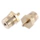 thumbnail image 1 of 1 Par M5 Batería Terminal Conector Latón Tono Poste Adaptador Tornillos, 1 of 1