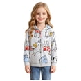 thumbnail image 3 of Gubotare Kids Zip Up Hoodies for Toddler Boys Girls Hooded Sweatshirts Light Winter Fall Clothes Outwear 3-7Y (Grey, 1-2 Years ), 3 of 9
