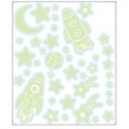 thumbnail image 4 of Adhesivo de pared HUOGUO Cartoon Cosmic Star Spaceship 45 x 60 cm, 4 of 4