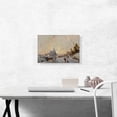 thumbnail image 2 of ARTCANVAS Sunset At The Santa Maria Della Salute Canvas Art Print by Franz Richard Unterberger - Size: 18" x 12" (0.75" Deep), 2 of 9