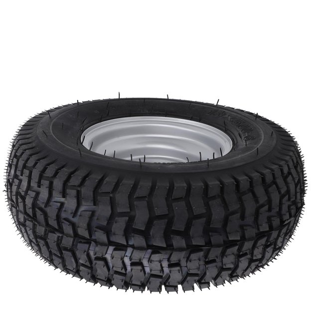 13x5.00-6 Wheel Tire, Aluminum Alloy Strong Ply Structure Wheel Tire with Rim Abrasion Proof for Cart for Mini Bike