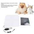 thumbnail image 3 of Solar Panel Heating Blanket, Solar Panel Heated Blanket Pet Heating Pad 12V 50W Rapid Uniform Heating Soft  for Car Outdoor Use, 3 of 7