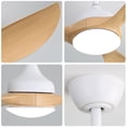 thumbnail image 3 of Jopath 56 Inch Modern Ceiling Fans with Dimmable LED Light and Remote Control Quiet DC Reversible Motor for Indoor and Outdoor, 3 of 9