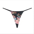 thumbnail image 7 of VOOPET 4 PACK Women's Sexy Cotton Thong Seamless G-string Panties Leopard Print Sports T-Back Underwear, 7 of 7