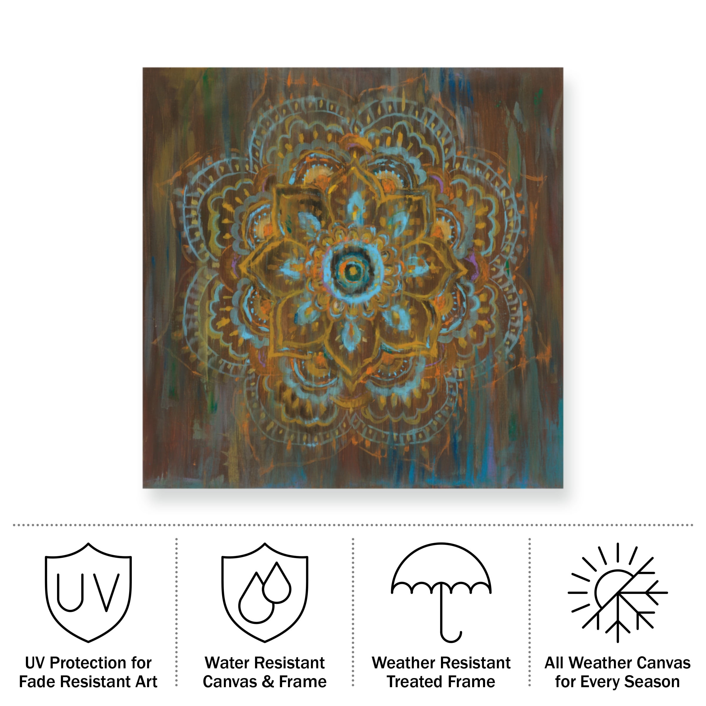 Danhui Nai 'Bombay Bohemian' Outdoor All-Weather Wall Decor